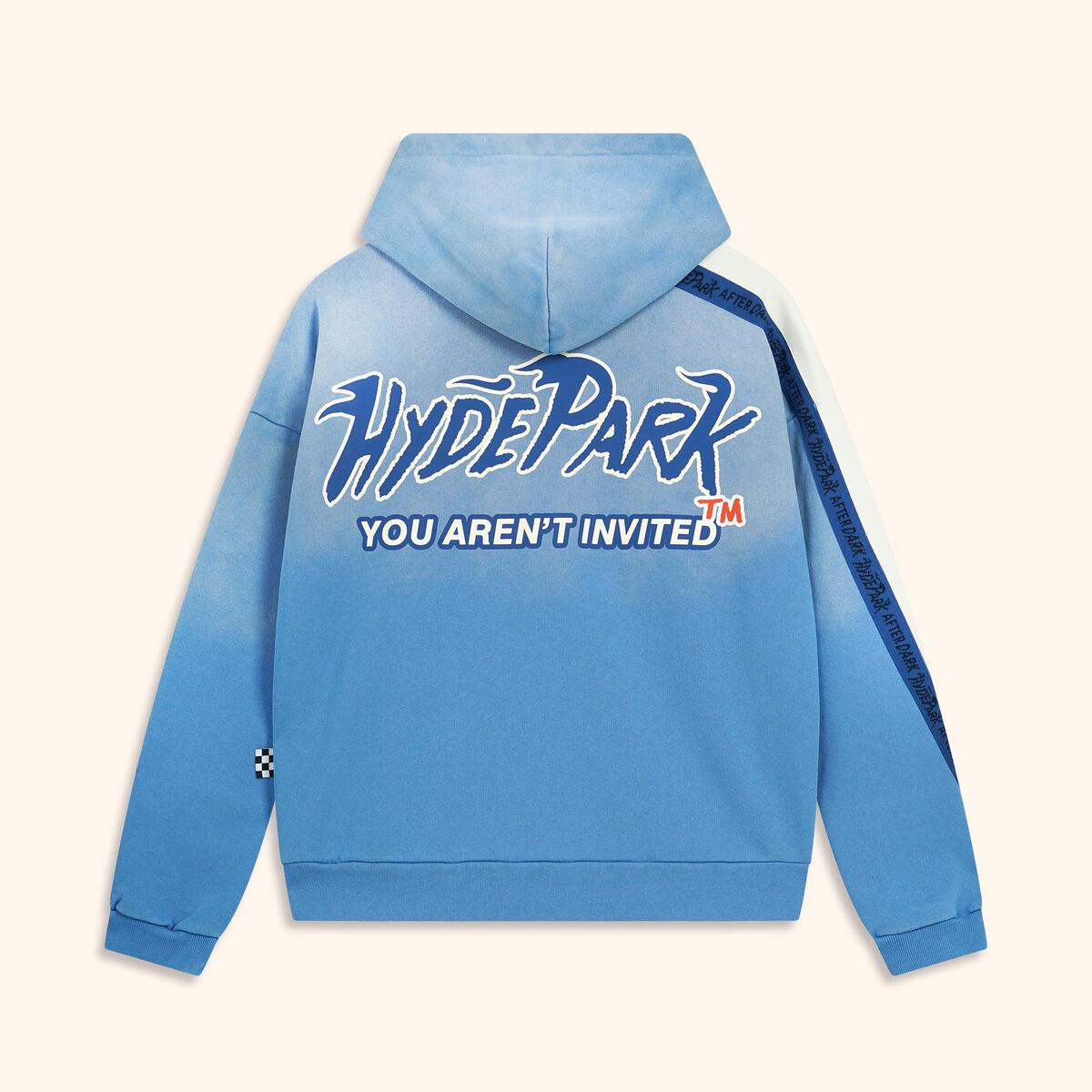 Hyde Park Race To The Top Hoodie - Blue