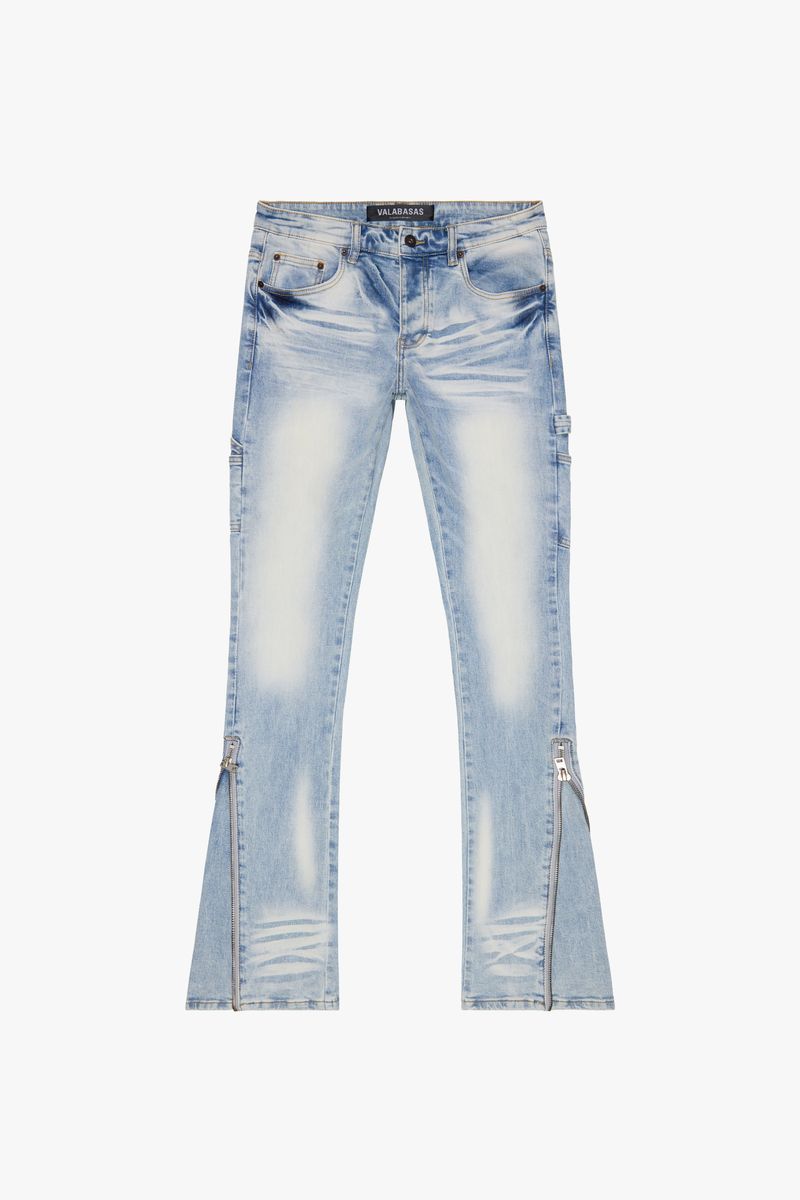 Valabasas Streamline Stacked Flare Jeans