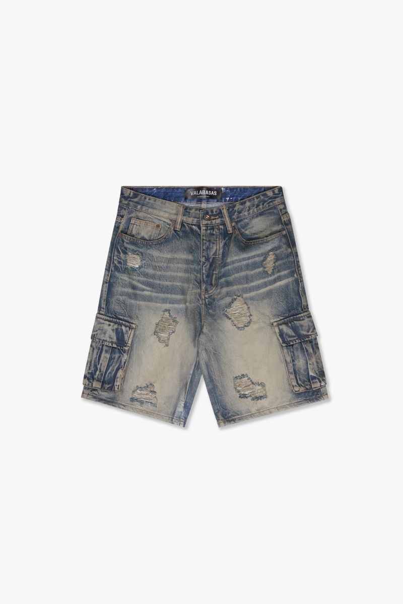 Valabasas Cutless Dirty Blue Jean Short