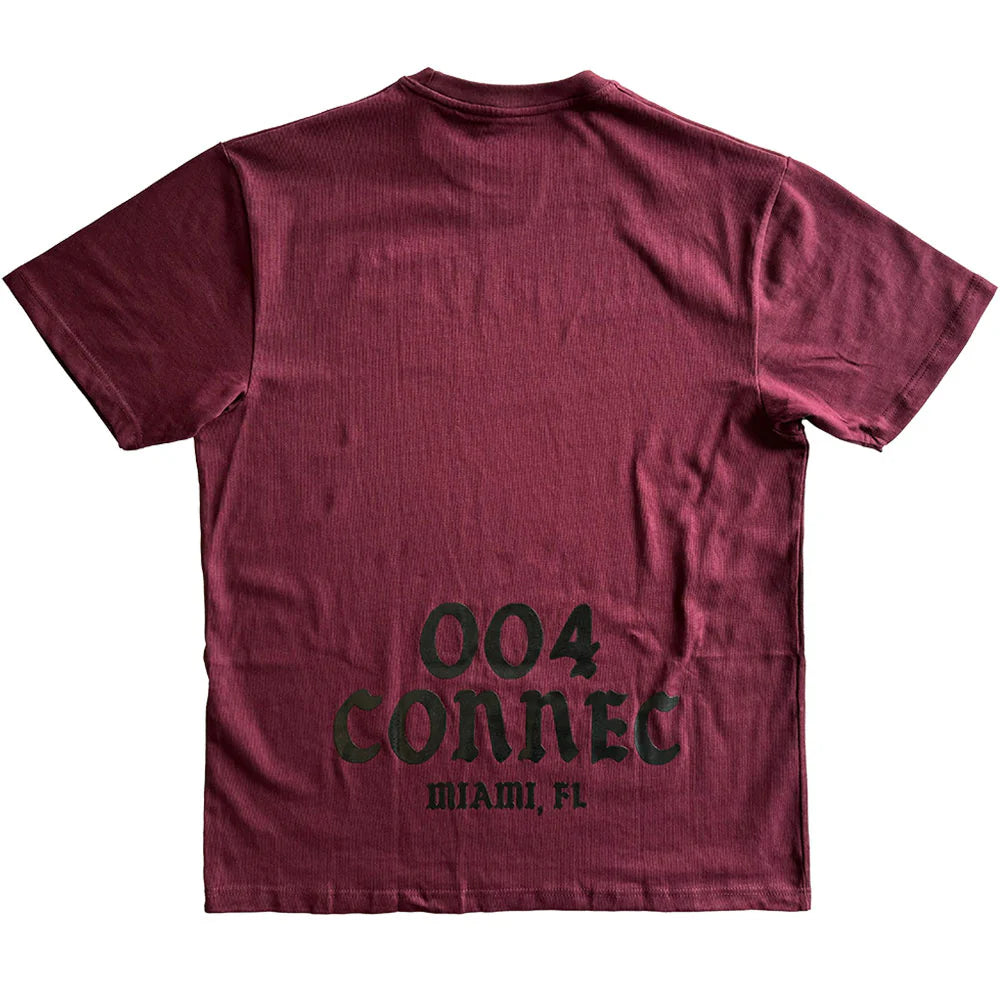 004 Logo Low Burgundy