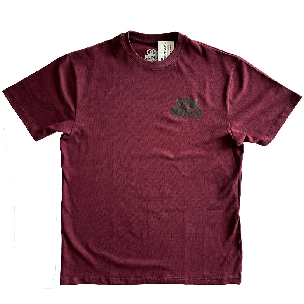 004 Logo Low Burgundy