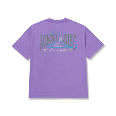 Honor The Gift Cigar Label SS Tee Purple