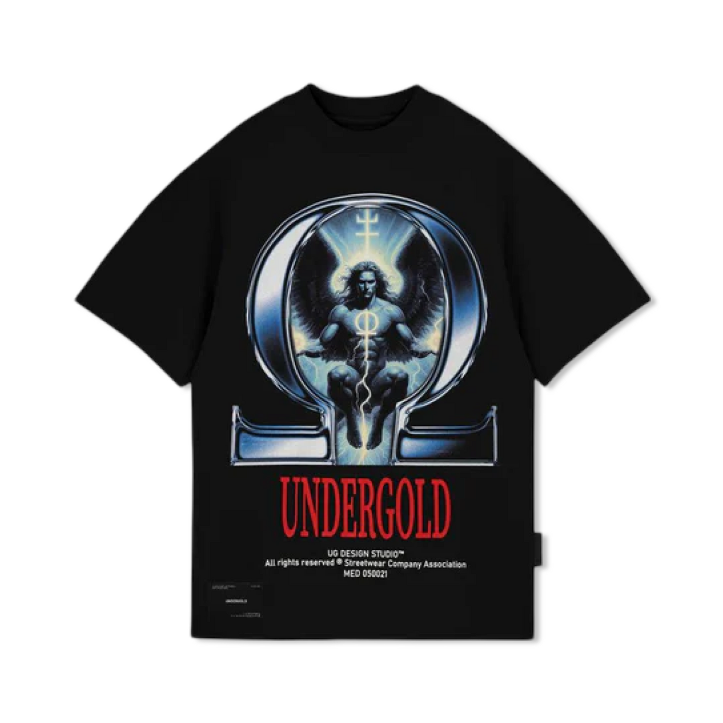 Undergold Genesis PT03 Omega Angel T-shirt Black