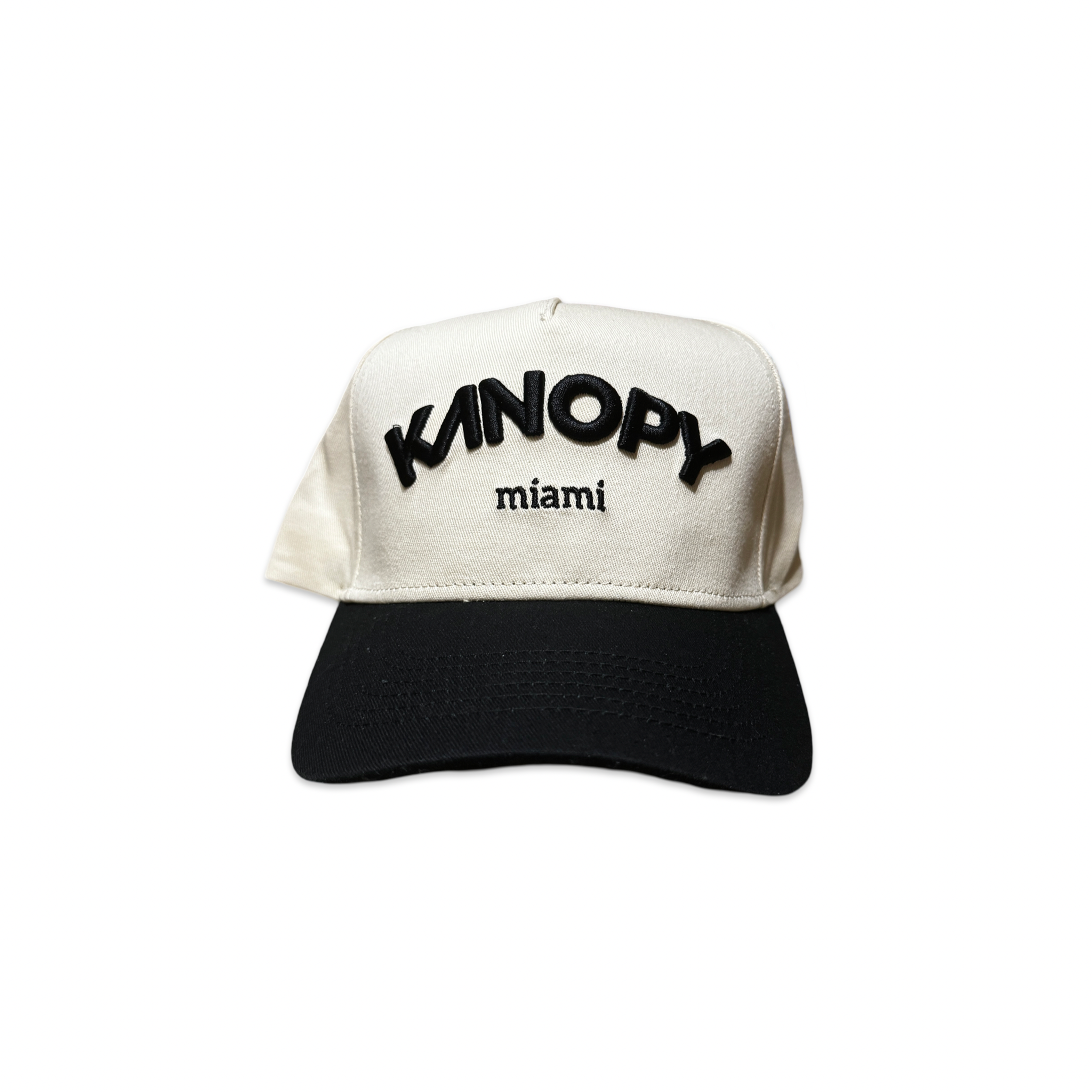 Kanopy Trucker Hat Tan and Black