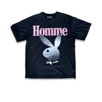 Homme + Femme twisted bunny tee