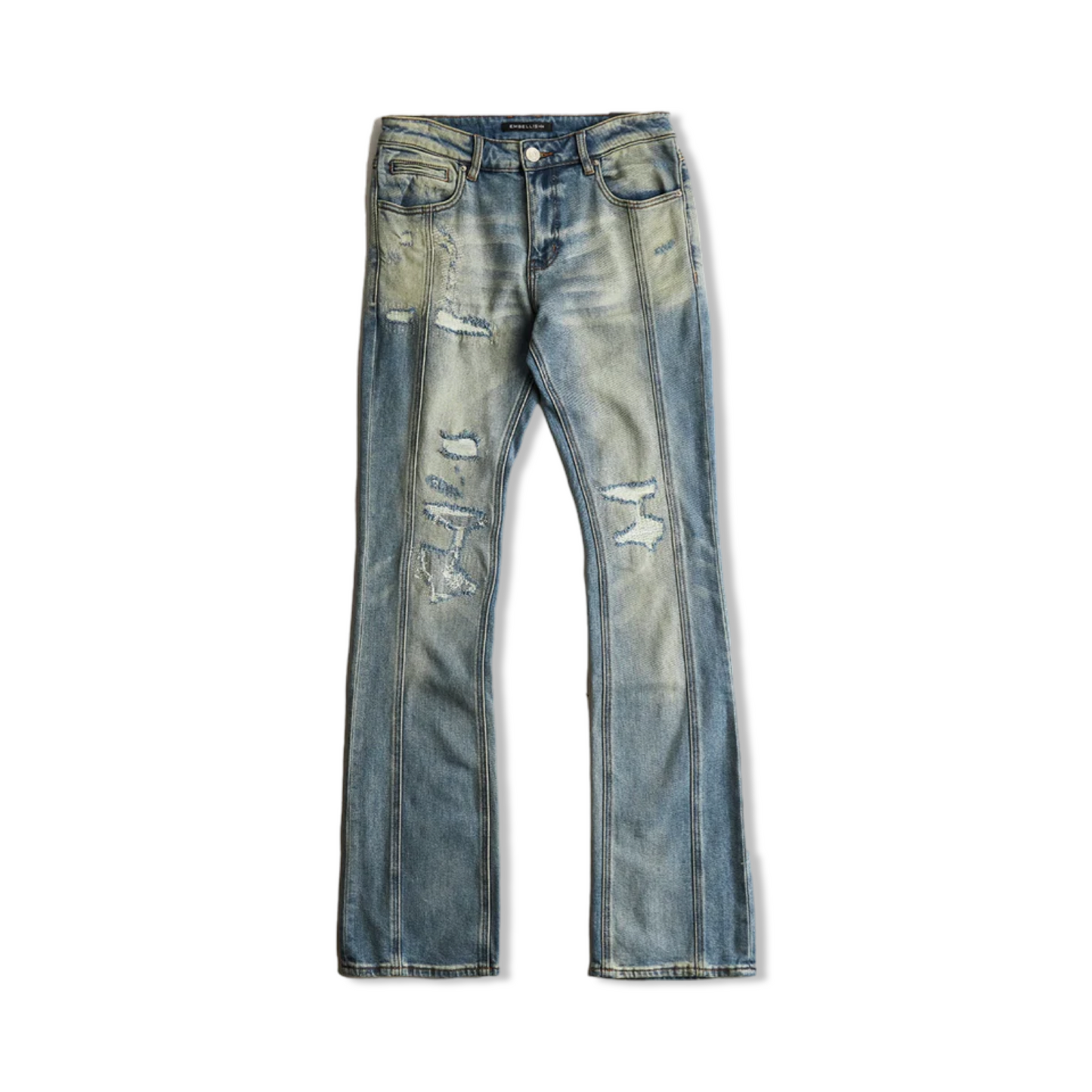 Embellish Chip Jeans