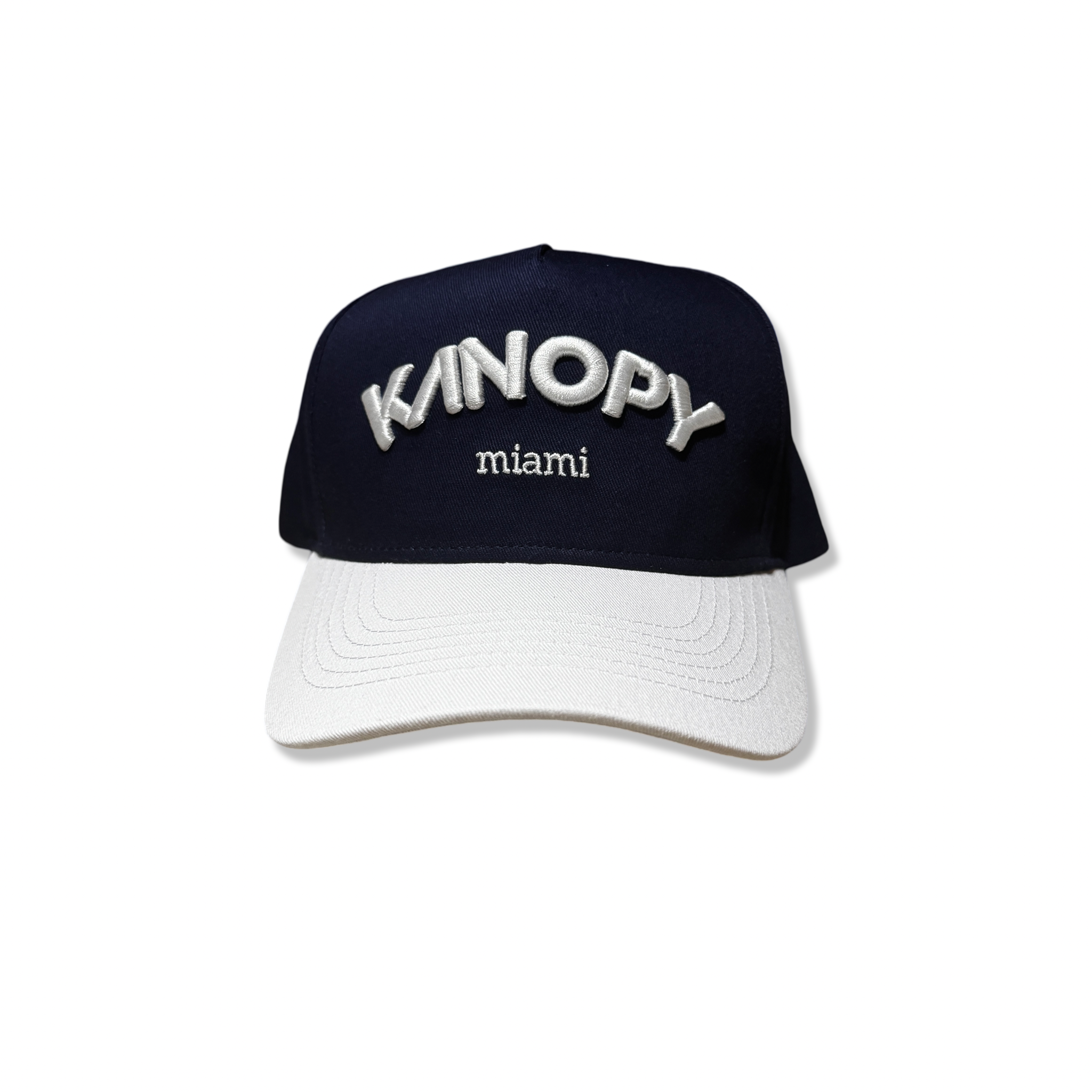 Kanopy Trucker Hat Navy and White