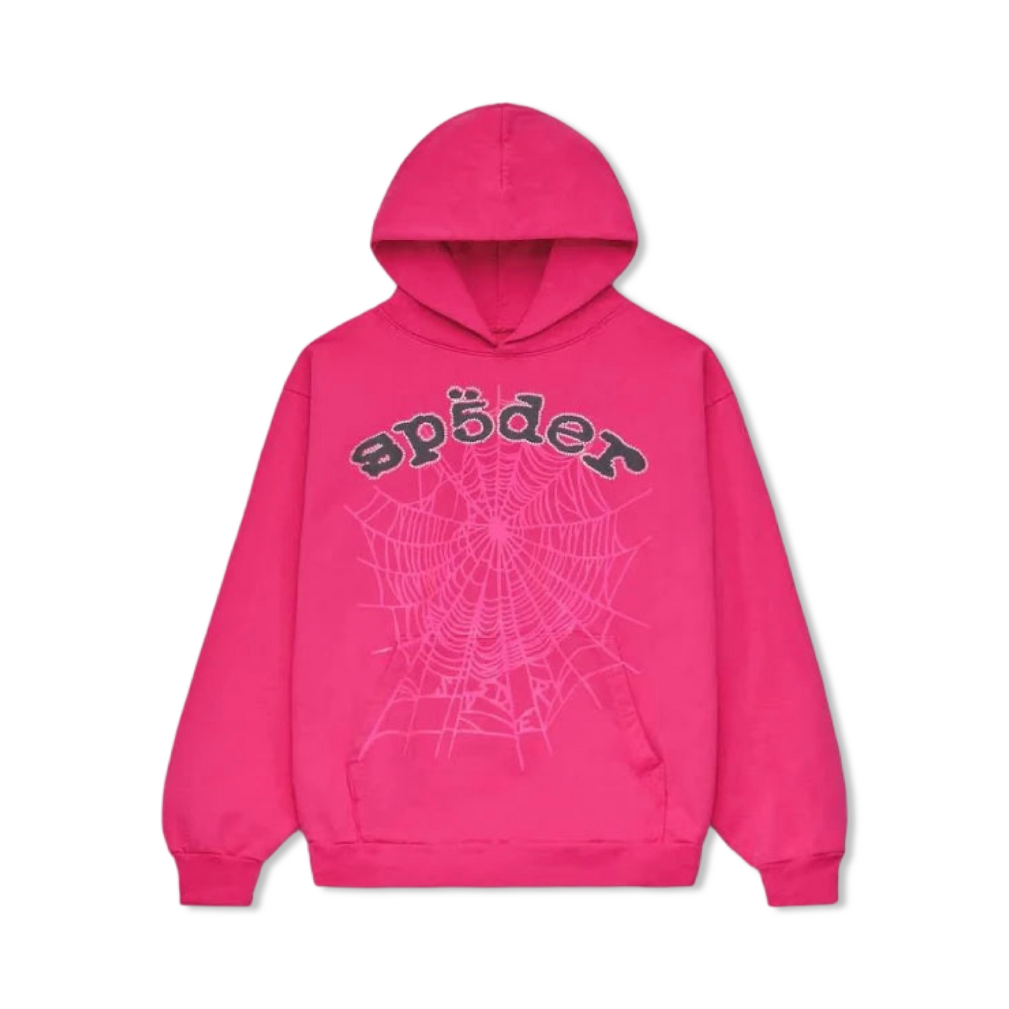 Sp5der Web Web Hoodie Pink