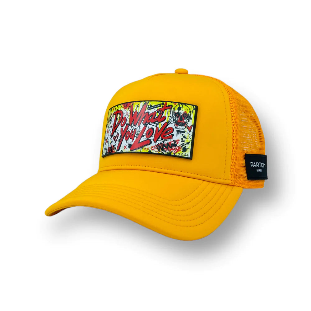 Partch Yellow Trucker Hat