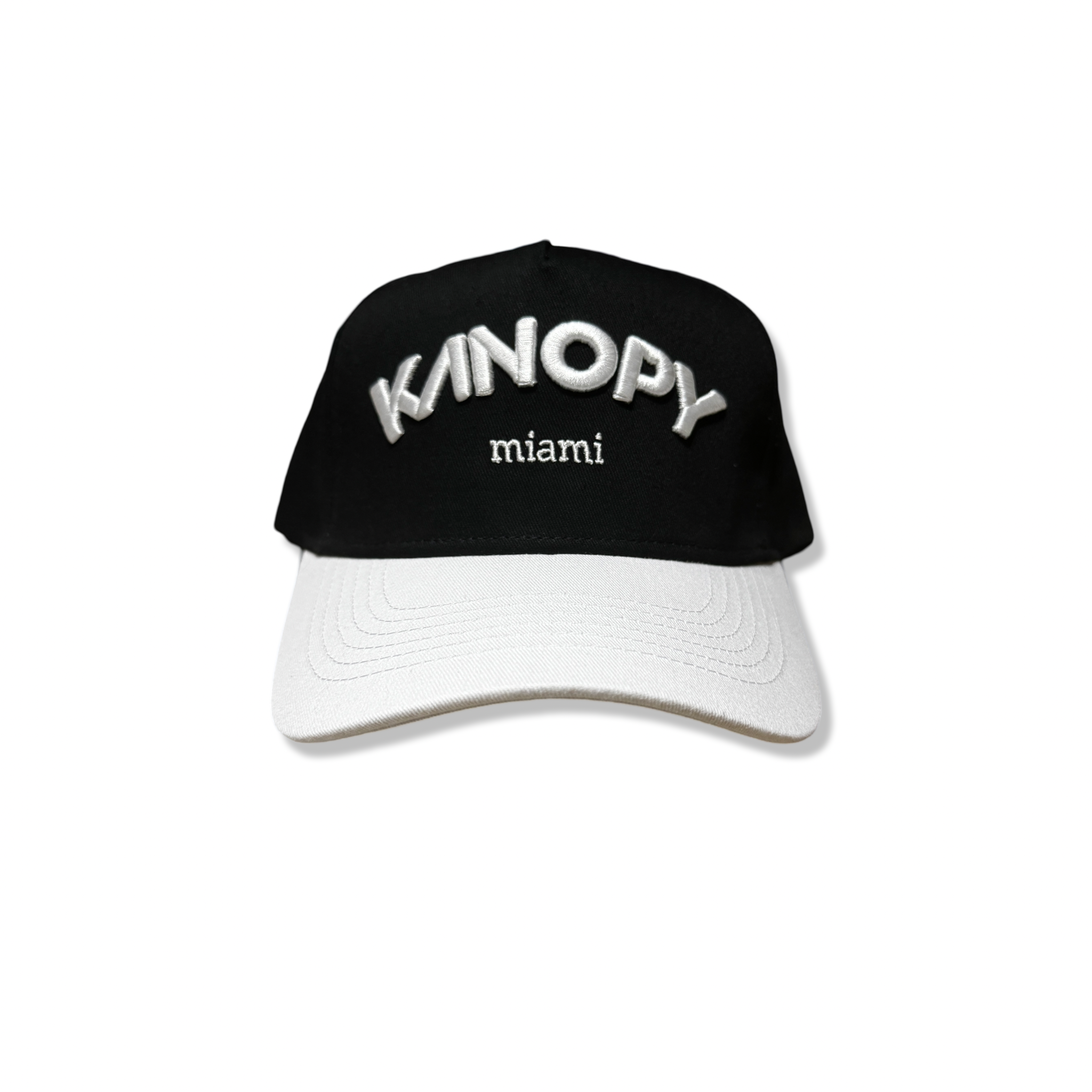 Kanopy Trucker Hat Black and White