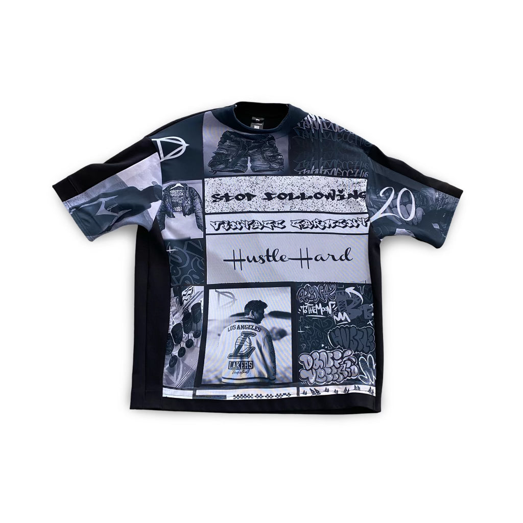 Dani Vecchio Black Collage Shirt