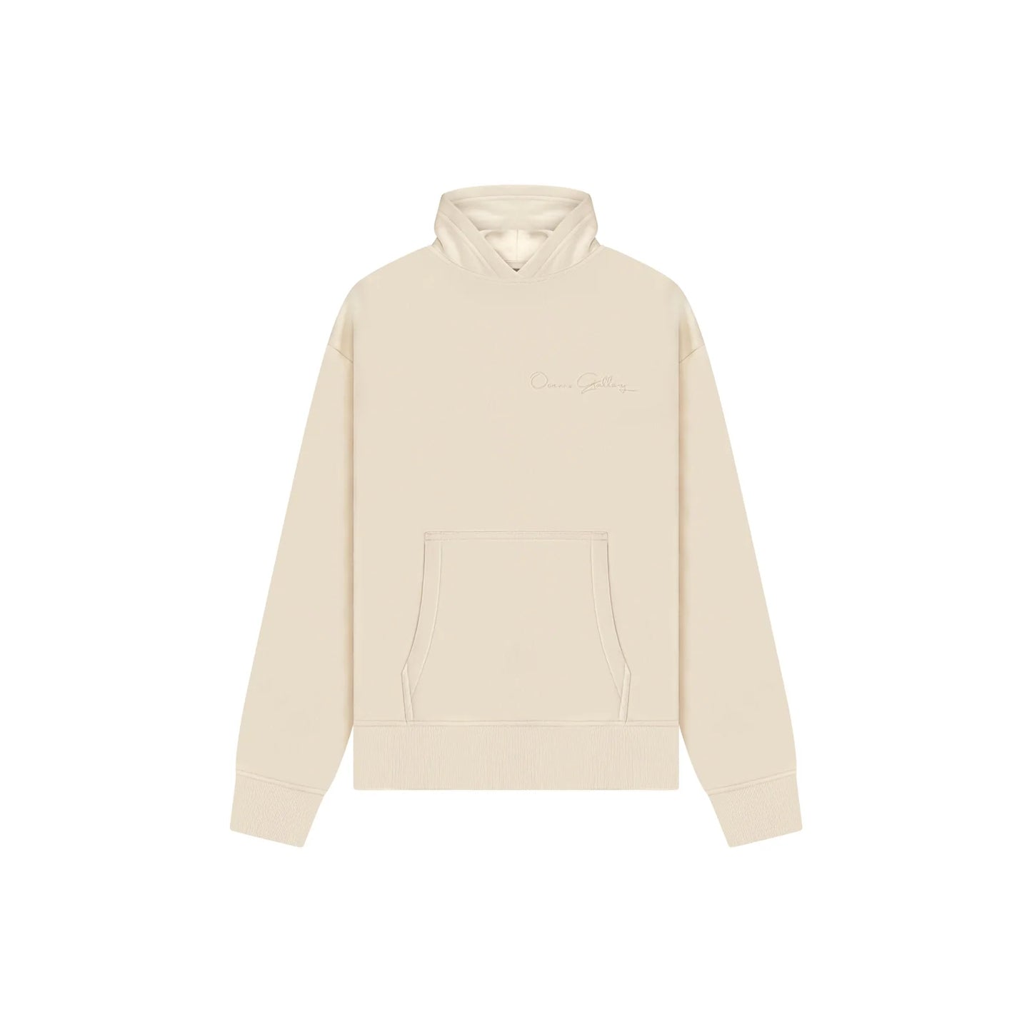 Ocean's Gallery Hoodie Cream