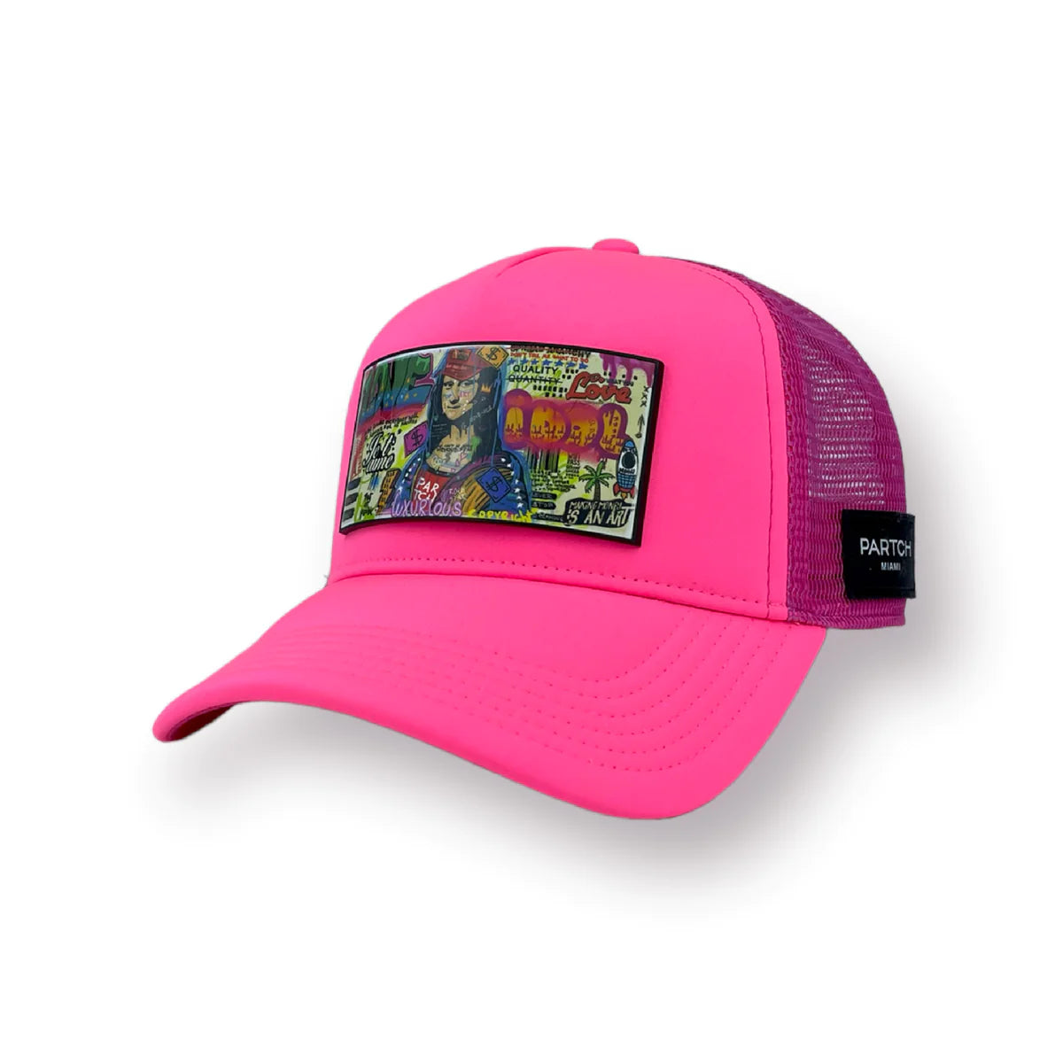 Partch Pink Trucker Hat