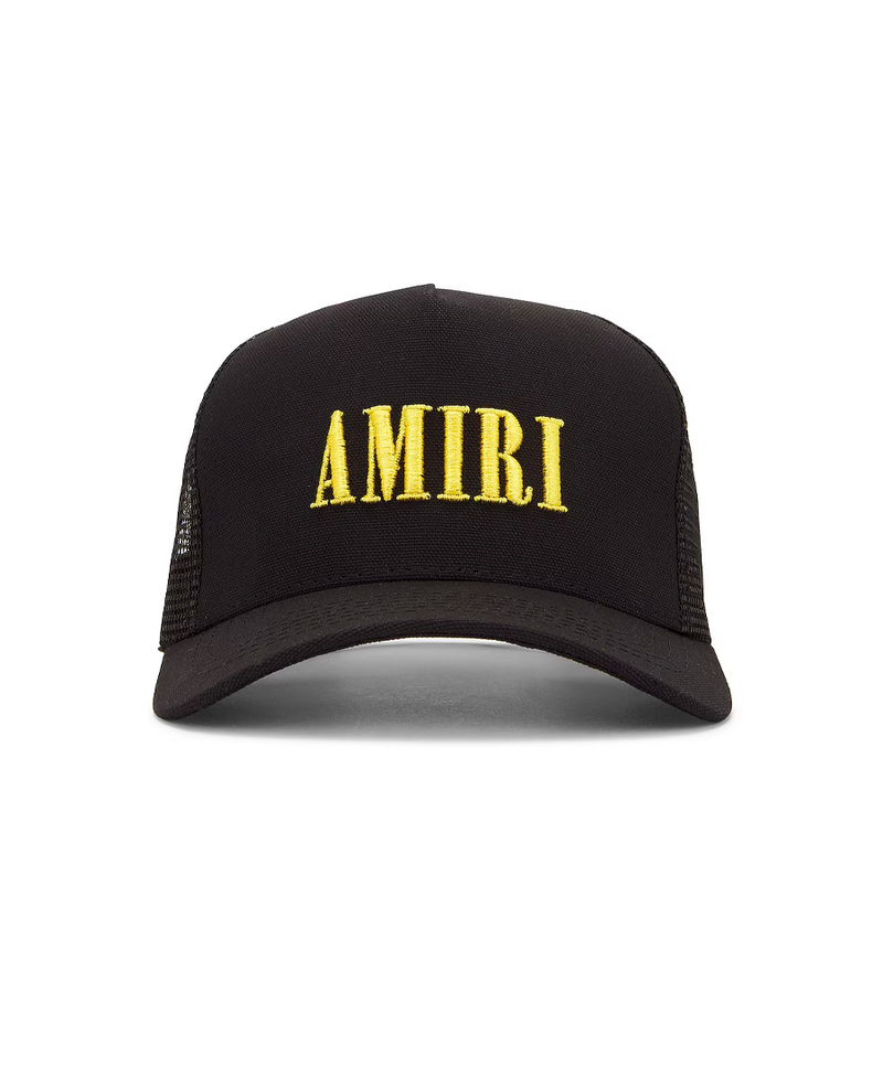 AMIRI Paint Drip Logo Trucker Cap Amiri
