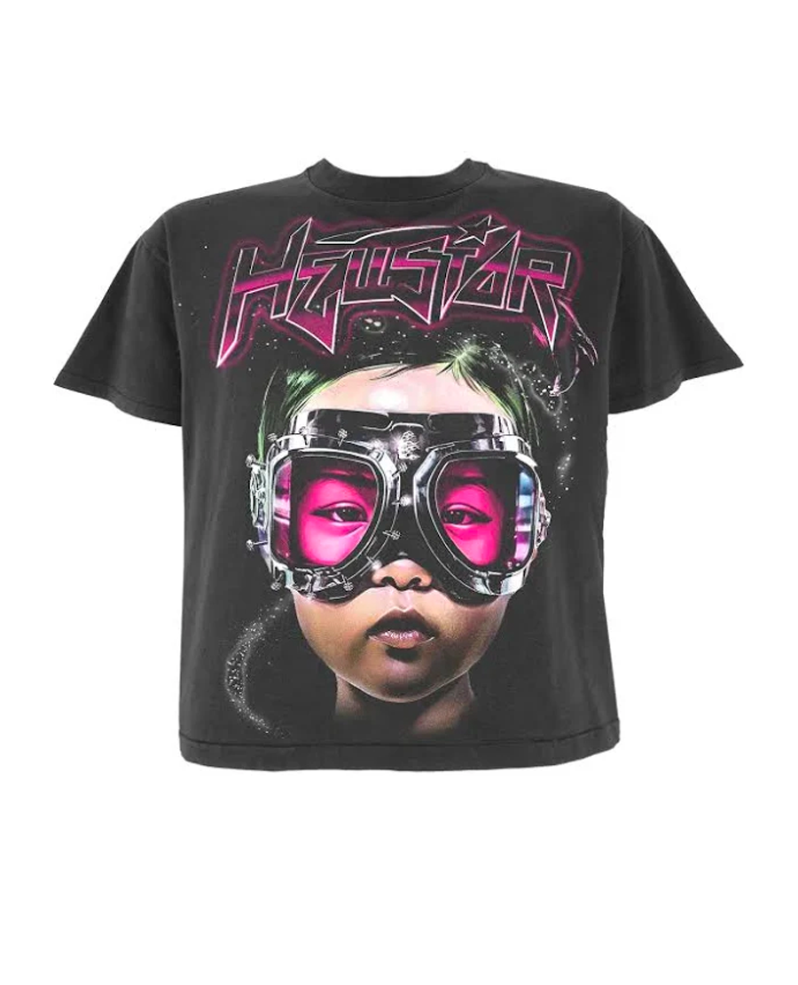 Hellstar The Future T-Shirt Black/Pink