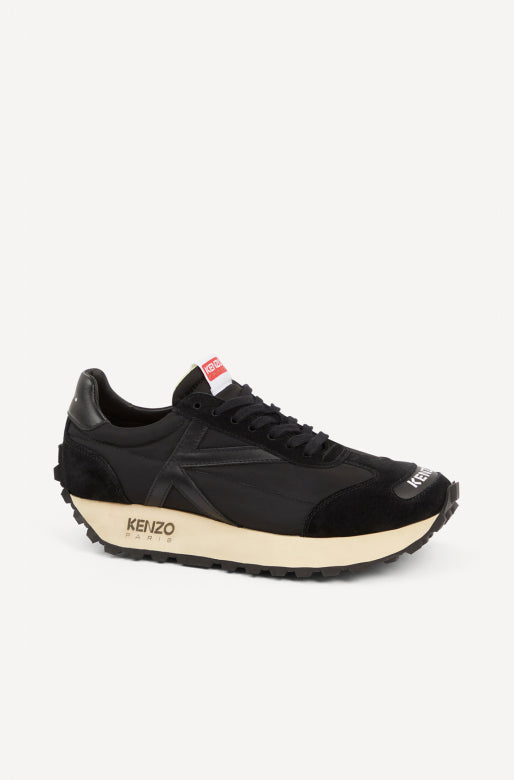 Kenzosmile run low top sneakers black