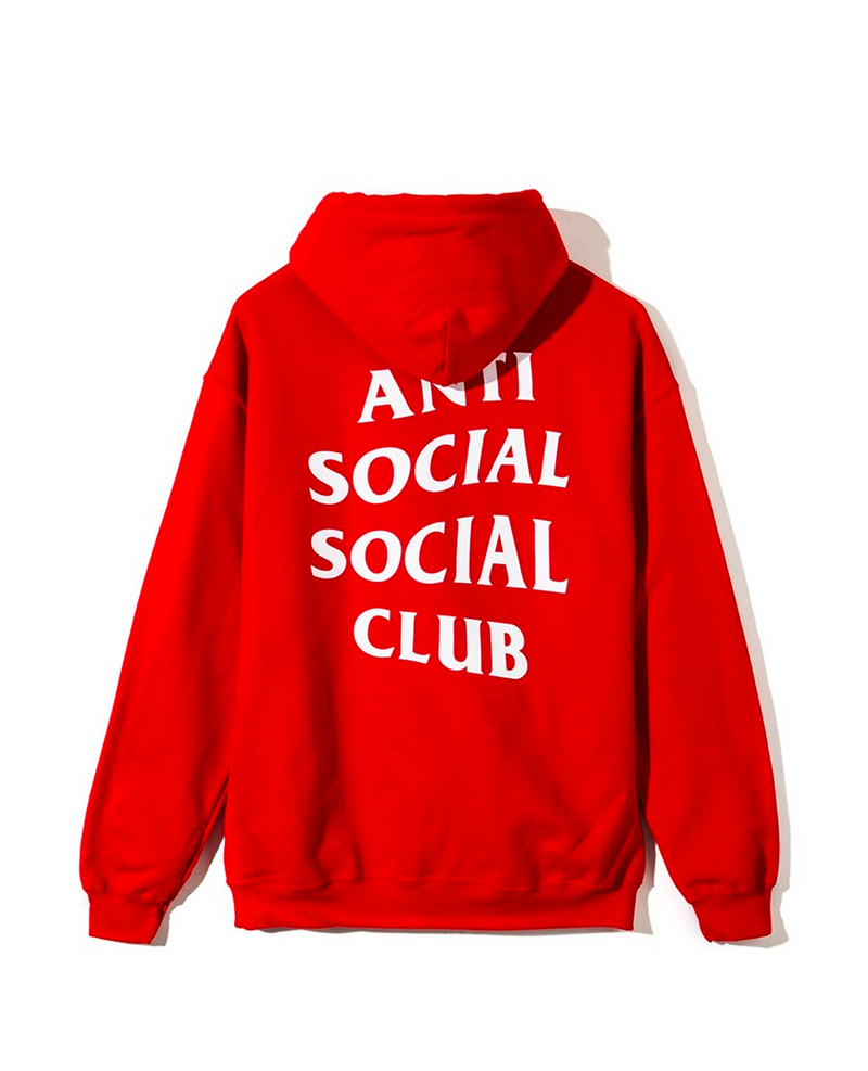 Anti Social Social Club Red Hoodie